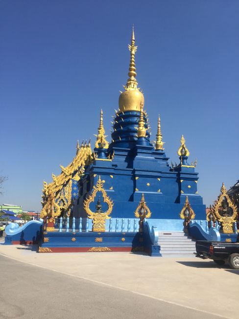 Blue temple