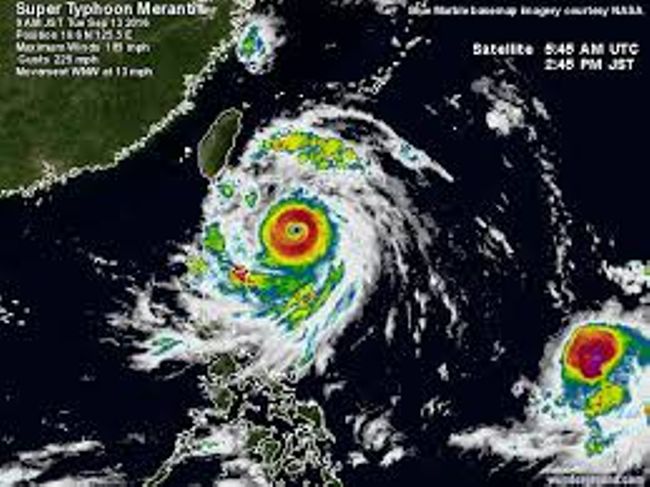 Taifun "Meranti" 2016