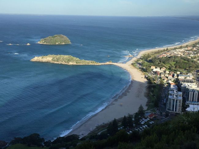 On the Top of Mount Manganui