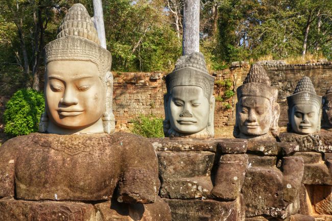 Weg zu Angkor Thom