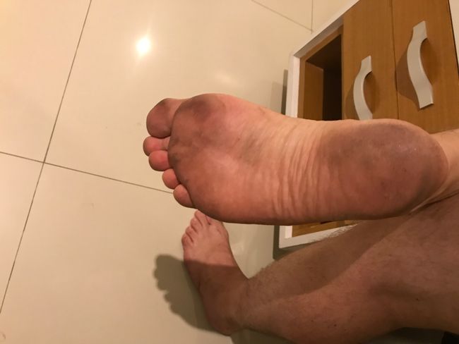 Lavage des pieds chaque soir
