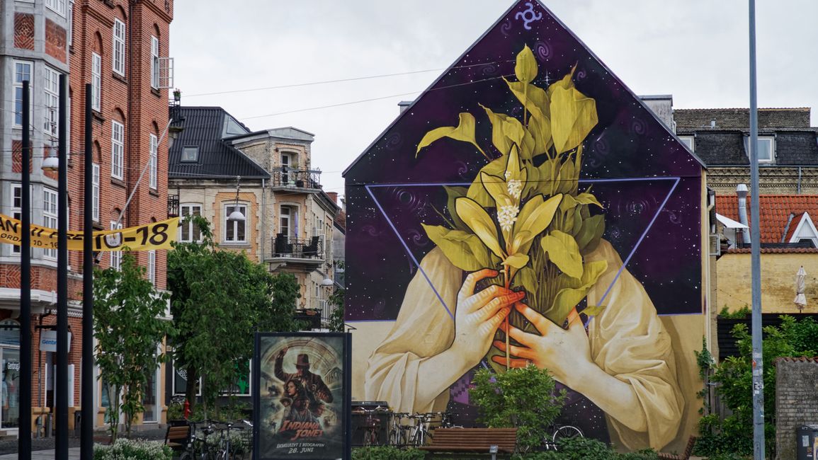 Street art hotspot Aalborg
