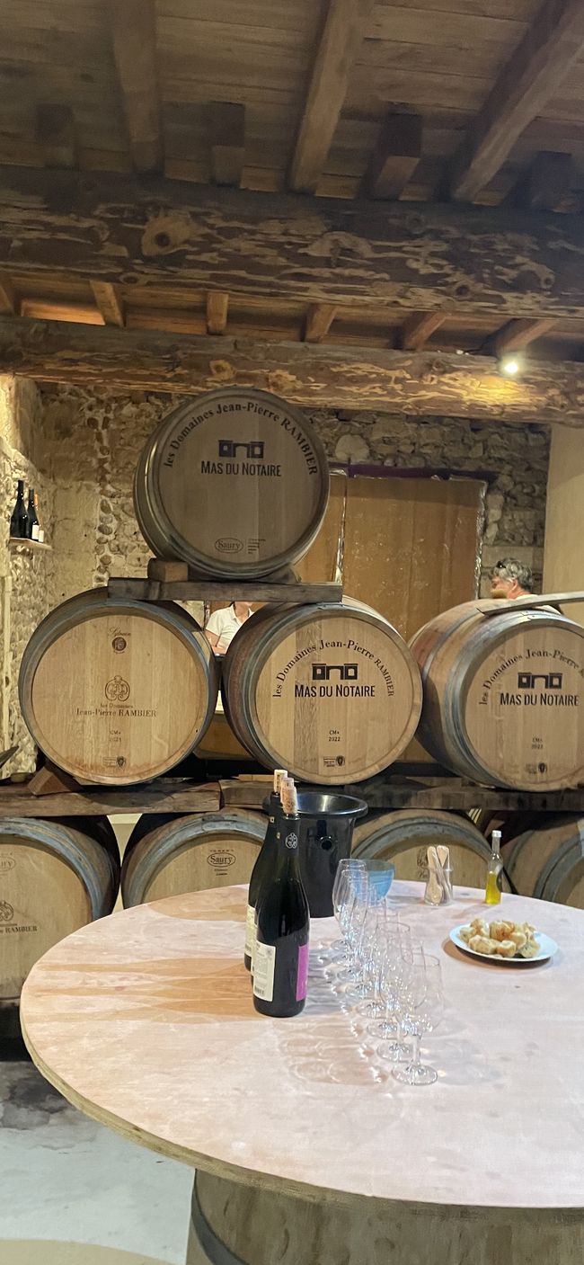 Mas du Notaire, Gallician, with wine tasting
