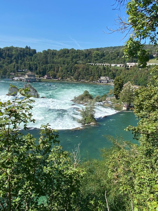 #Tuscany - The path to the Rhine Falls - Schaffhausen / Switzerland