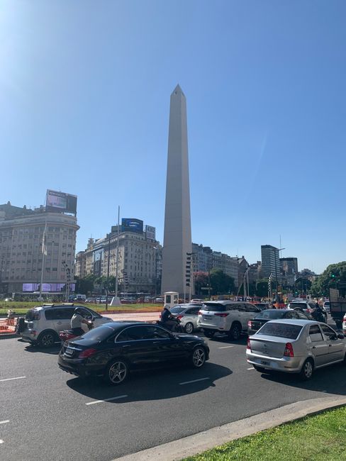 El Obelisco - das Wahrzeichen der Stadt