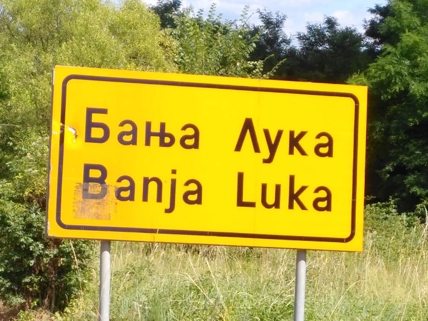 Tag 14: nach Banja Luka 95 km / 550 hm