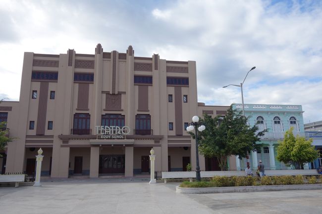 Restored theater in Holguín