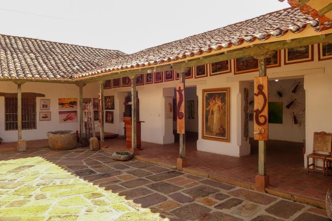 Die Casa de la Cultura hatte auch einiges zu bieten. Vor allem Fotografien aus vergangenen Tagen und eine Sammlung von lokalen Künstler 