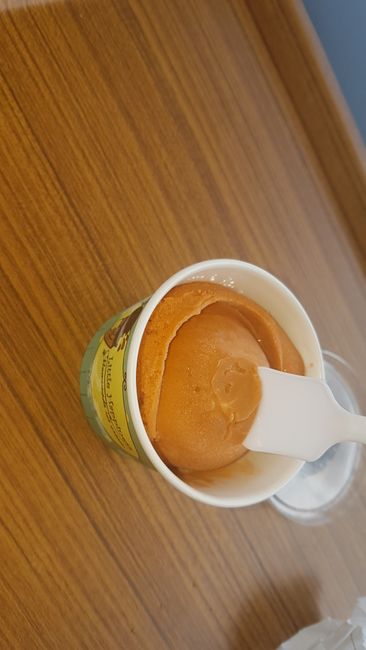 Eine kleine Stärkung: Thai Tea Eiscreme