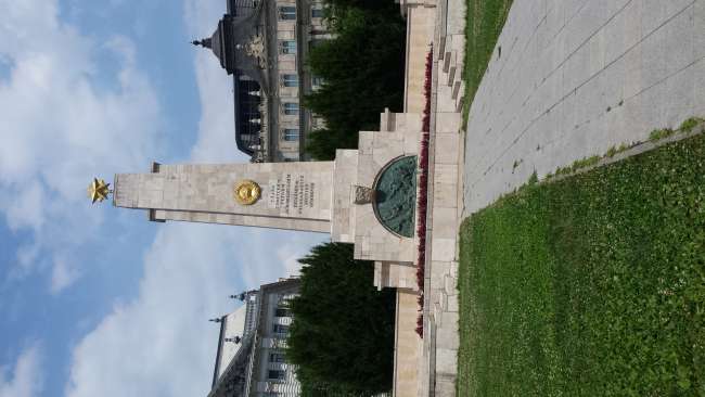 The last Soviet war memorial in Budapest