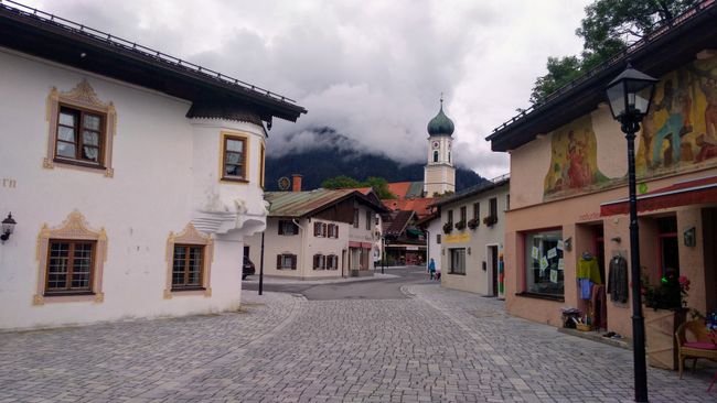From Bayersoien to Oberammergau