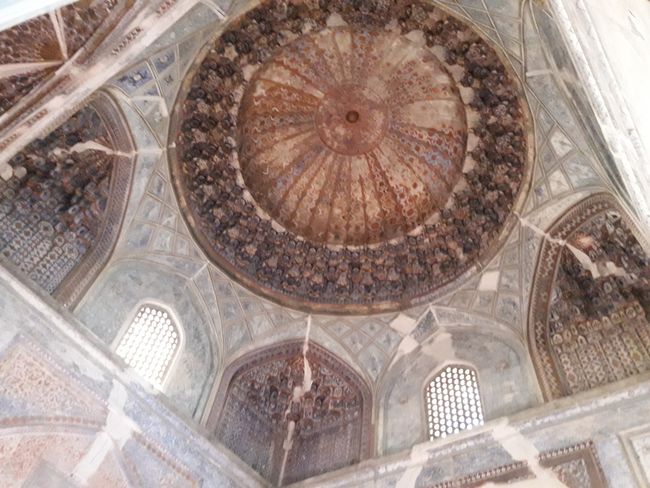 Look under the mosque dome