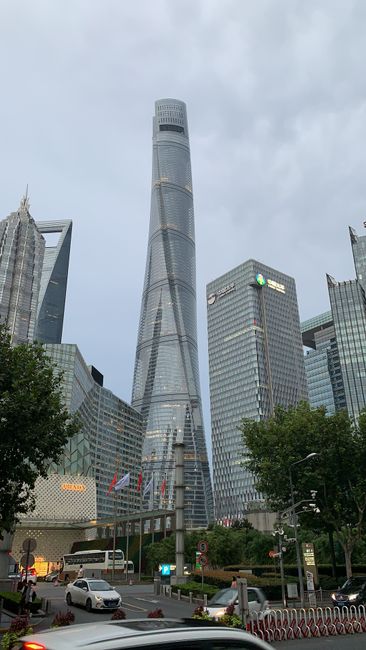 Raus aus Shanghai: Der Stafftrip der DSS Pudong