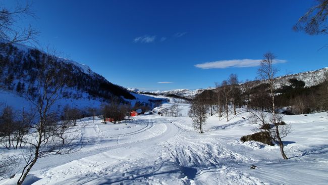 With the school: Going skiing!