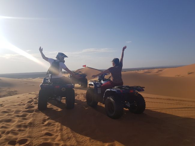 Achterbahn in der Sahara