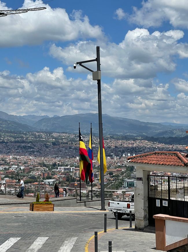 Blick vom Turi auf Cuenca