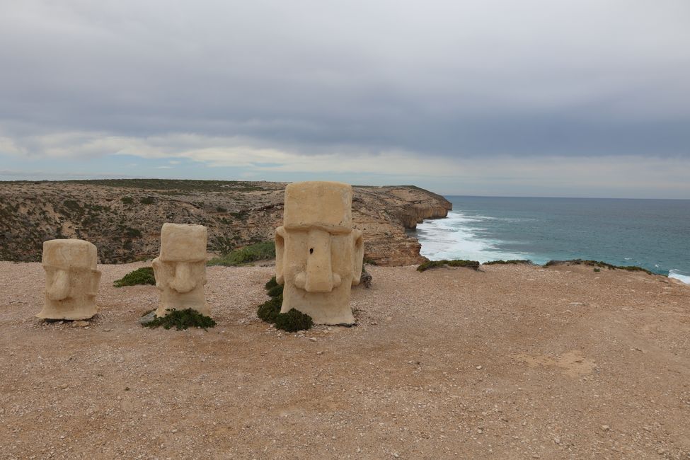 Headland Sculpture on the cliffs 