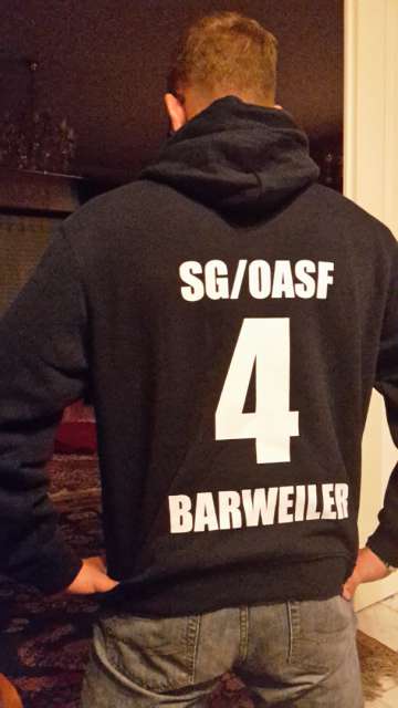 Mein Abschiedsgeschenk der SG OASF/Barweiler...