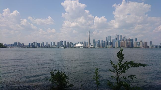 Toronto Skyline von Toronto Island