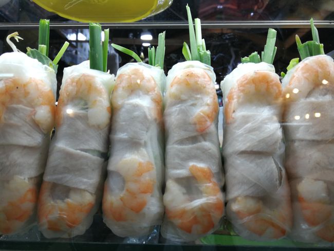 Summer rolls @ Foodmarket in Ho Chi Minh City