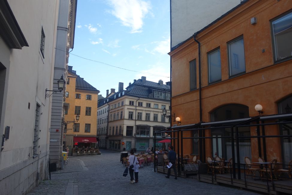 Gamla Stan: in the old town