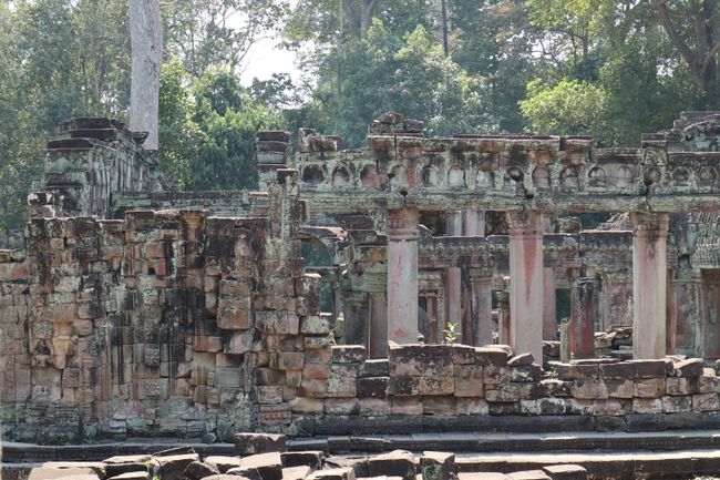 Ruins in Preah Khan.