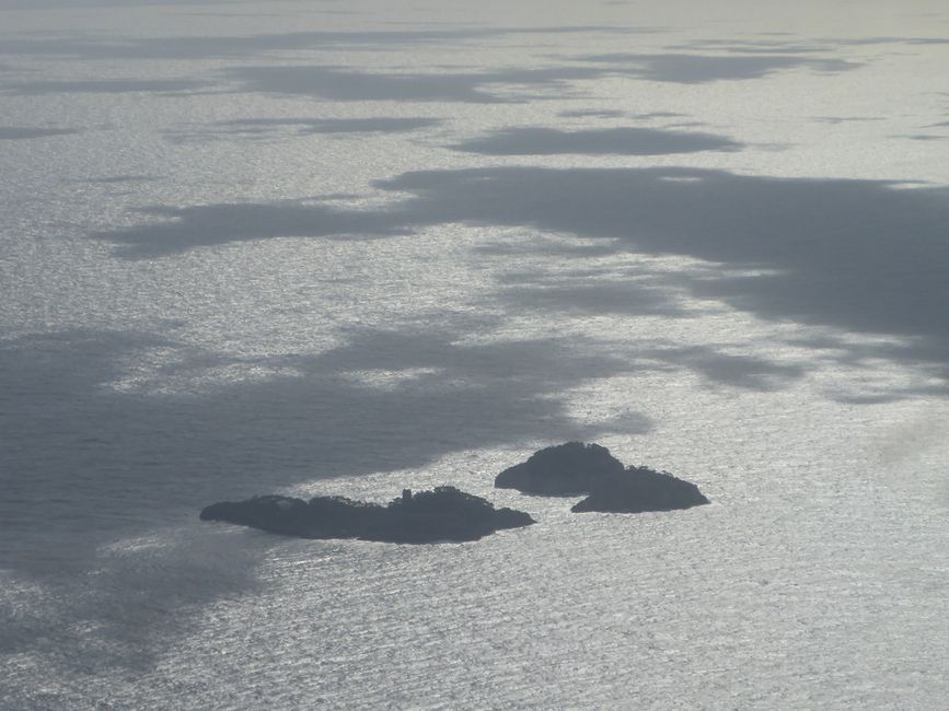 Die Insel mit 3 Bergen zeigt sich von oben ganz anders 