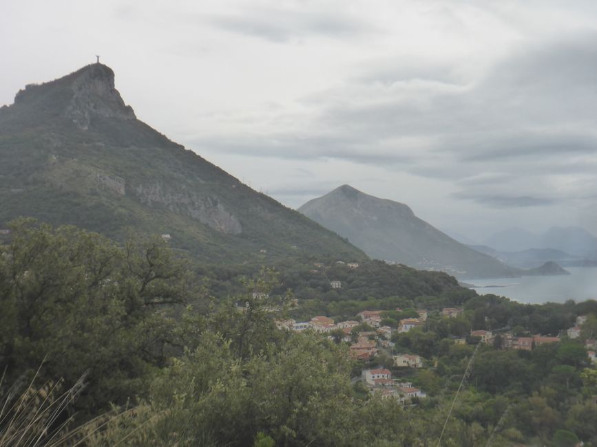 Maratea with the statue of Christ