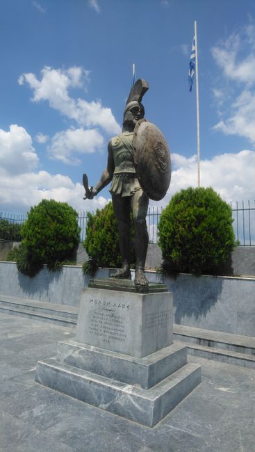 Sparta Statue 