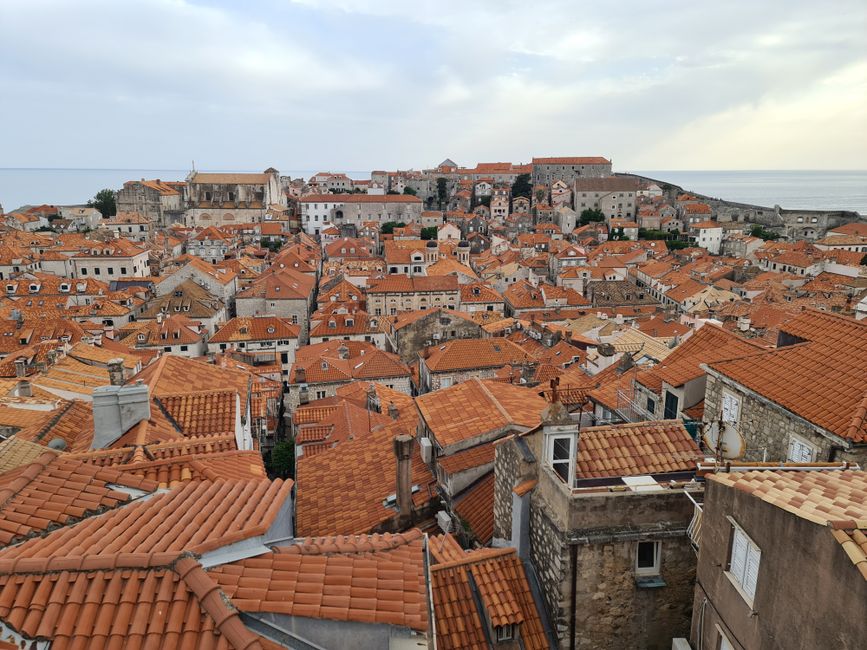 Blick über die Dubrovniker Altstadt 