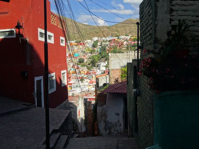 In the alleys of Guanajuato