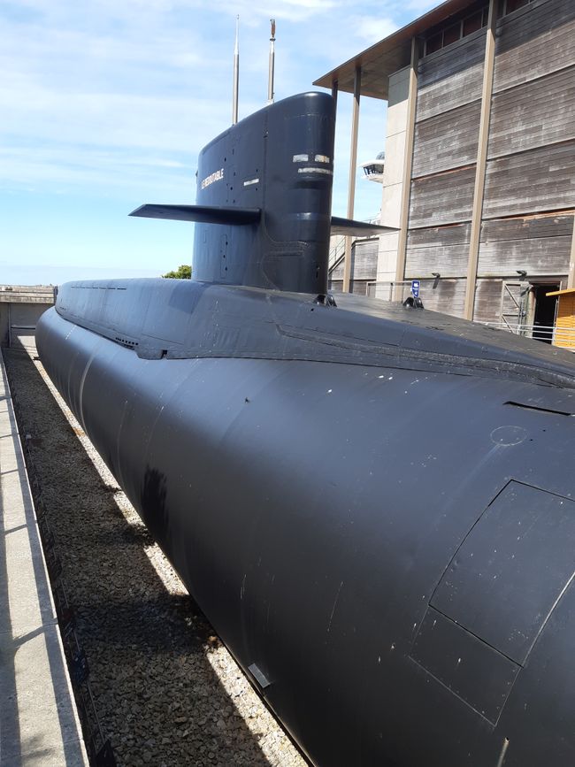 Le Redoutable, a museum atomic submarine