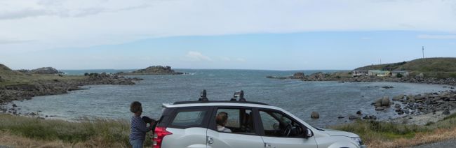on the road - Te Anau to Kaka Point