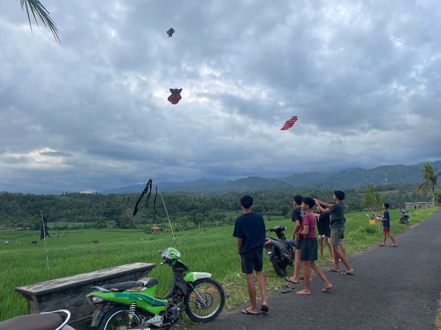 Hobby kite flying