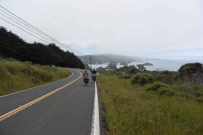 Am Pacific Coast Highway trifft man Leute aus aller Welt