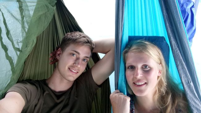Greetings from the hammock (Thanks Steffi)