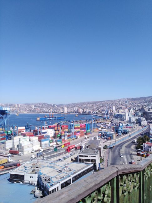 Stadtuebersicht Valparaiso