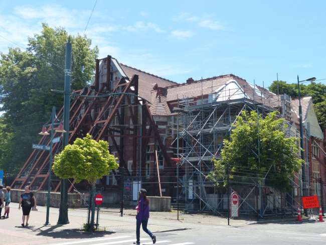 Christchurch Cathedral, destroyed by the earthquake
