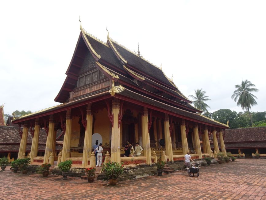 Tempel in Vientiane 