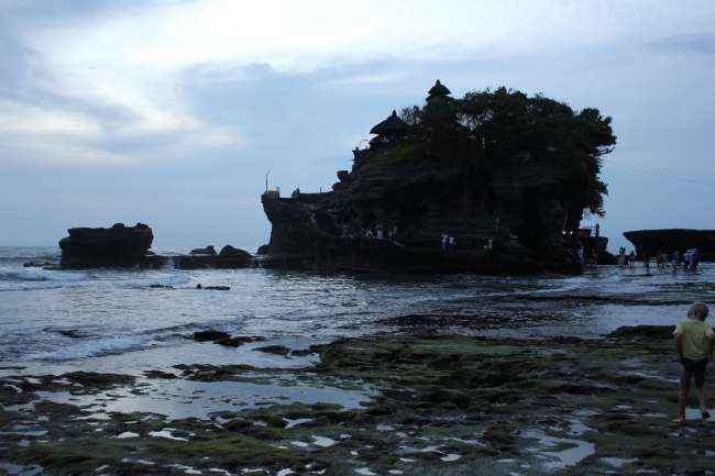 Tanah Lot, unfortunately left too late