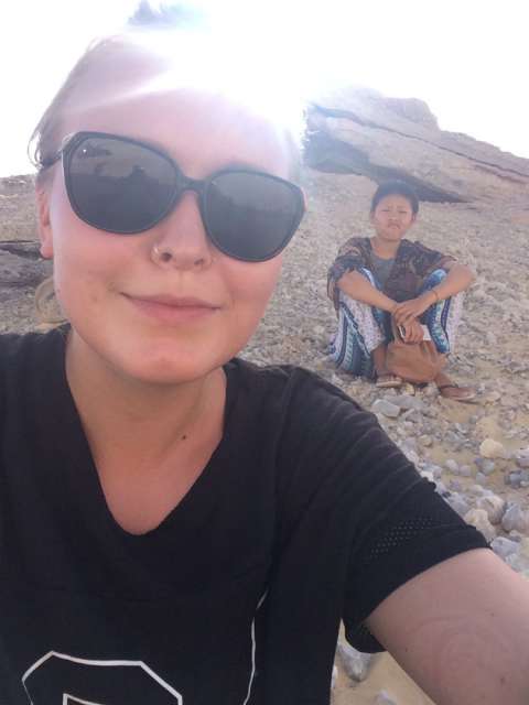 Amanda & ich auf dem Crystal Mountain