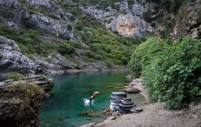 Moraca River, Montenegro