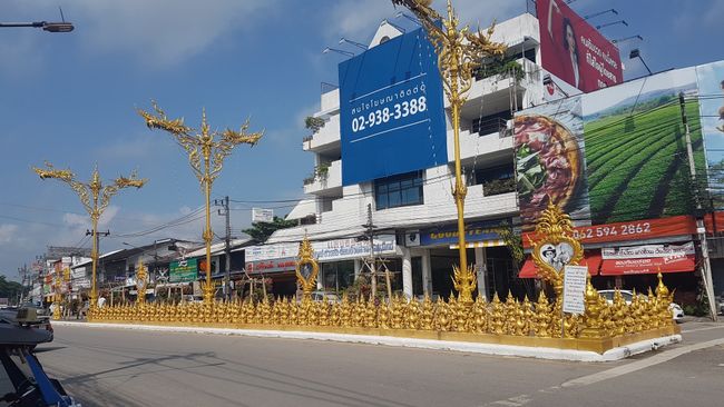 Chiang Rai - The city center.