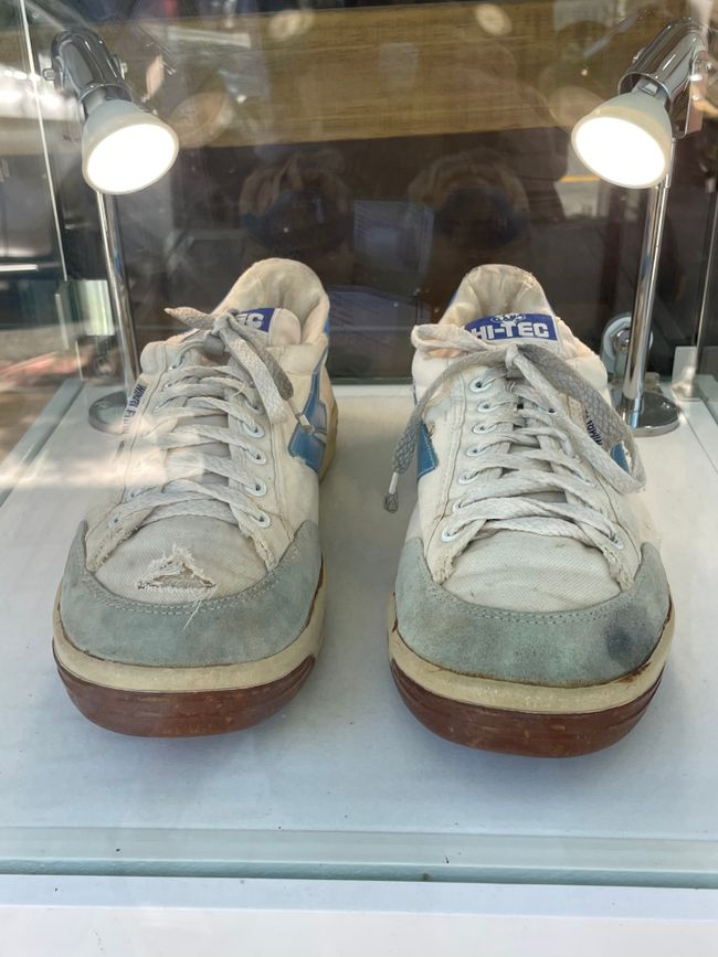 Schuhe von Mandela 