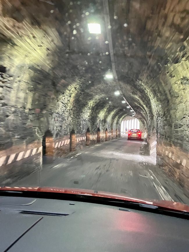 Through Tunnels into Valtellina