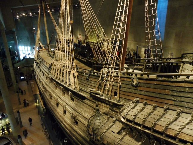 Blick auf die echte Vasa