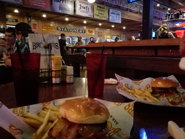 First decent burger in a bar in Denver