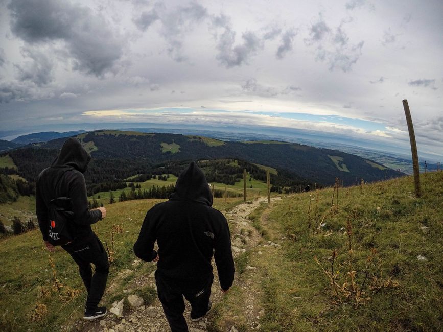 Mountain days in Fribourg with Roman & Tiziana