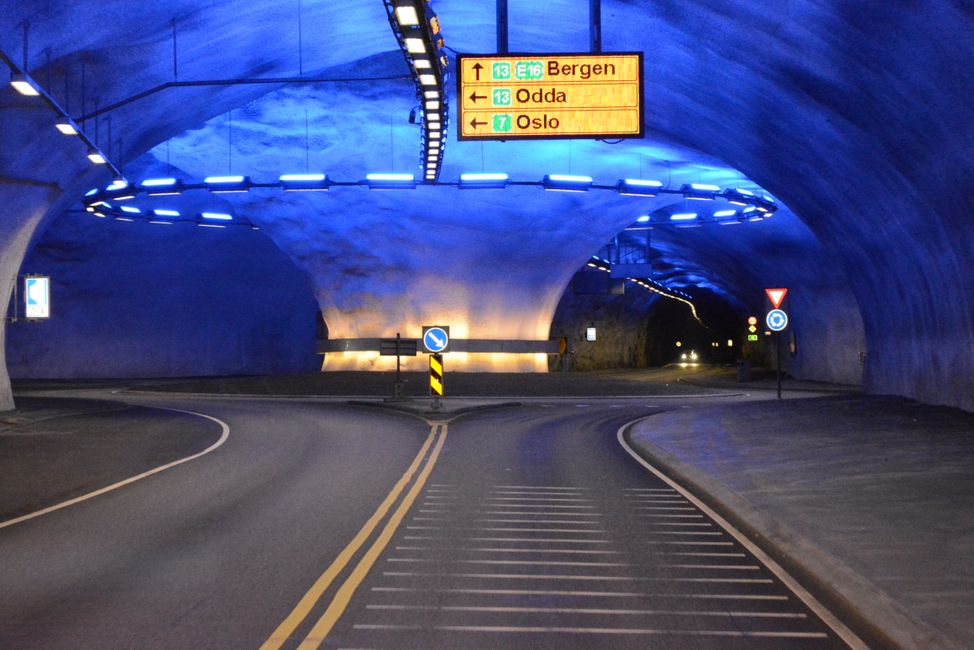 The tunnel portal