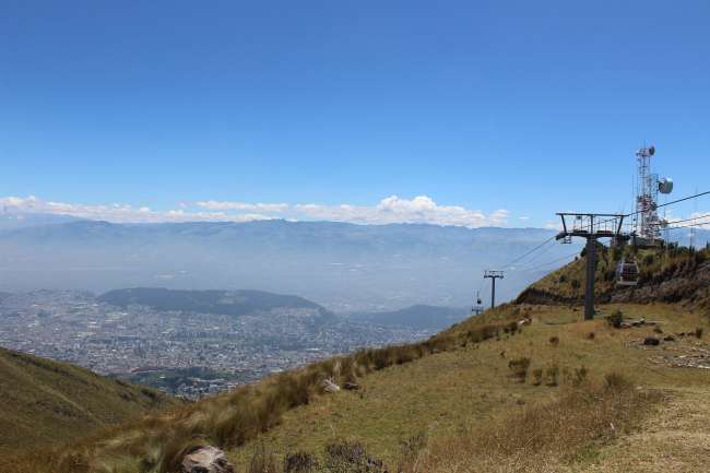 Cable car mountain station 4100m